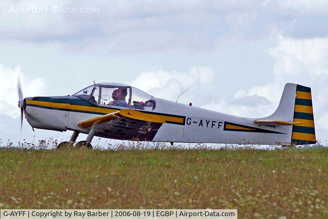 G-AYFF, 1971 Rollason Druine D-62B Condor C/N RAE/647, Druine D.62B Condor [RAE647] Kemble~G 19/08/2006