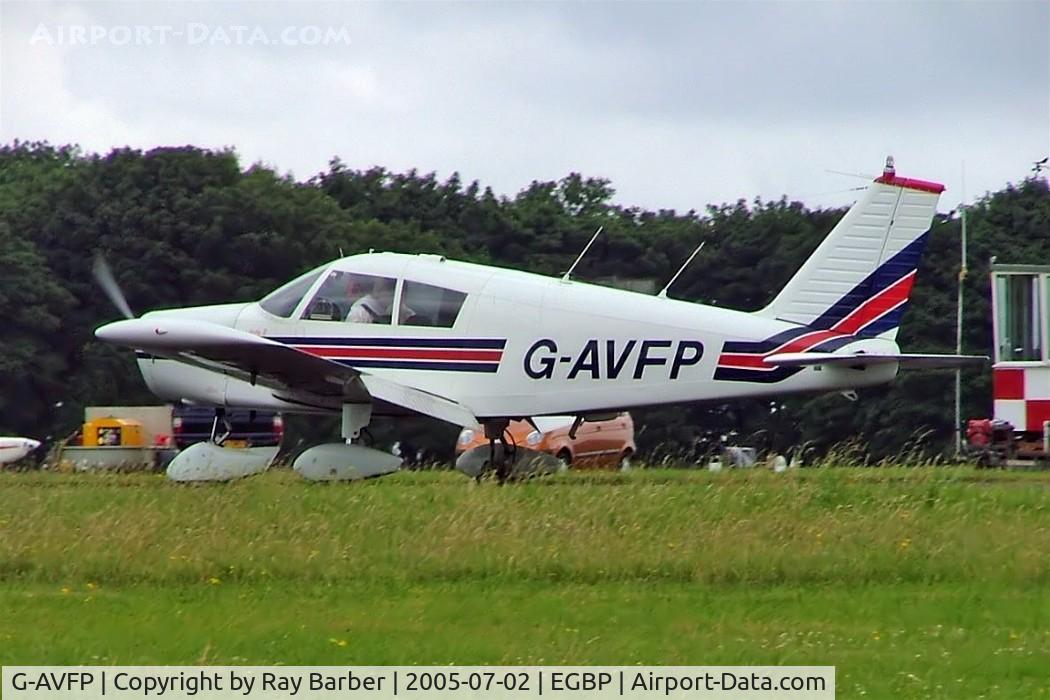 G-AVFP, 1967 Piper PA-28-140 Cherokee C/N 28-22652, Piper PA-28-140 Cherokee [28-22652] Kemble~G 01/07/2005