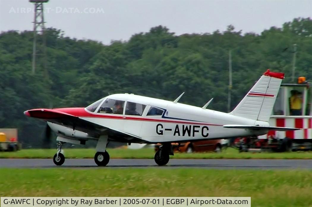 G-AWFC, 1968 Piper PA-28R-180 Cherokee Arrow C/N 28R-30670, Piper PA-28R-180 Cherokee Arrow [28R-30670] Kemble~G 01/07/2005