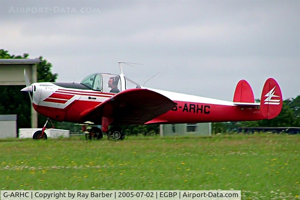 G-ARHC, 1960 Forney F-1A Aircoupe C/N 5734, Air Products Forney F-1A Aircoupe [5734] Kemble~G 02/07/2005