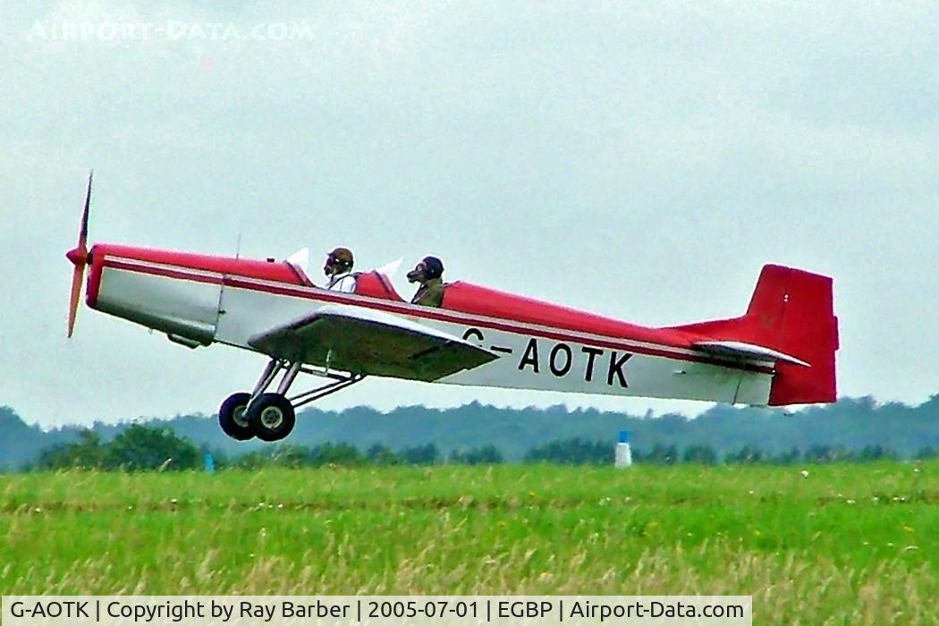 G-AOTK, 1956 Druine D-5 Turbi C/N PFA 230, Druine D.5 Turbi [PFA 230] Kemble~G 01/07/2005