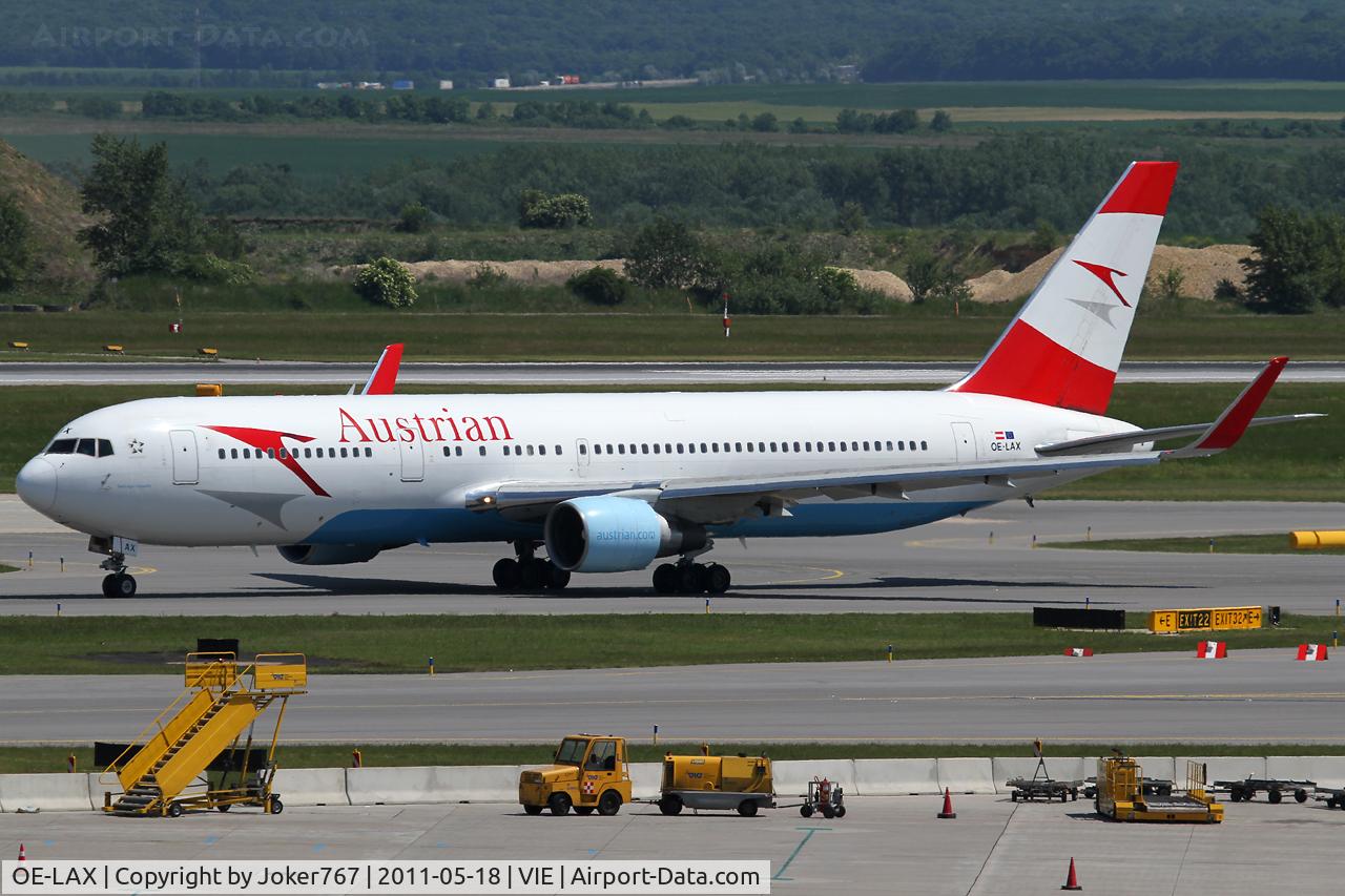 OE-LAX, 1992 Boeing 767-3Z9/ER C/N 27095, Austrian Airlines