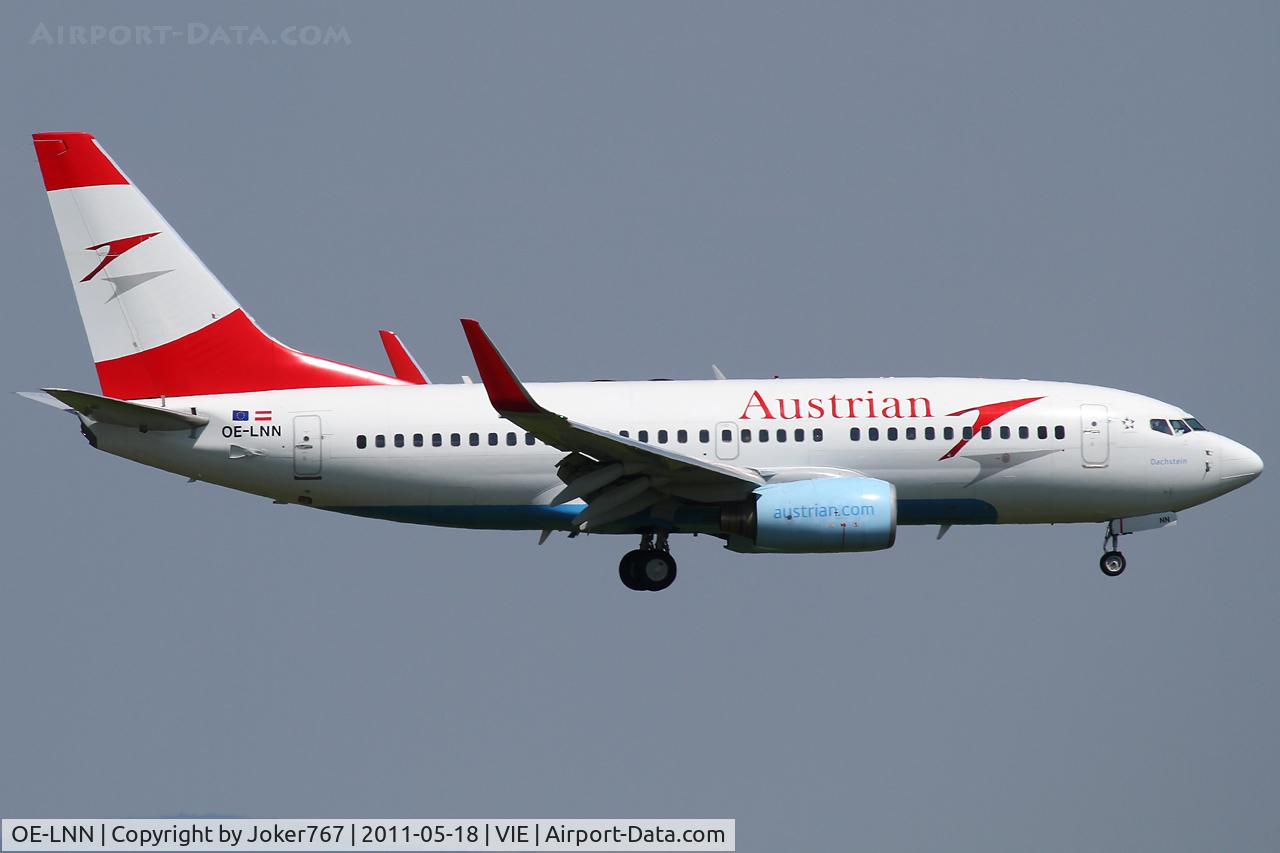 OE-LNN, 2000 Boeing 737-7Z9 C/N 30418, Austrian Airlines