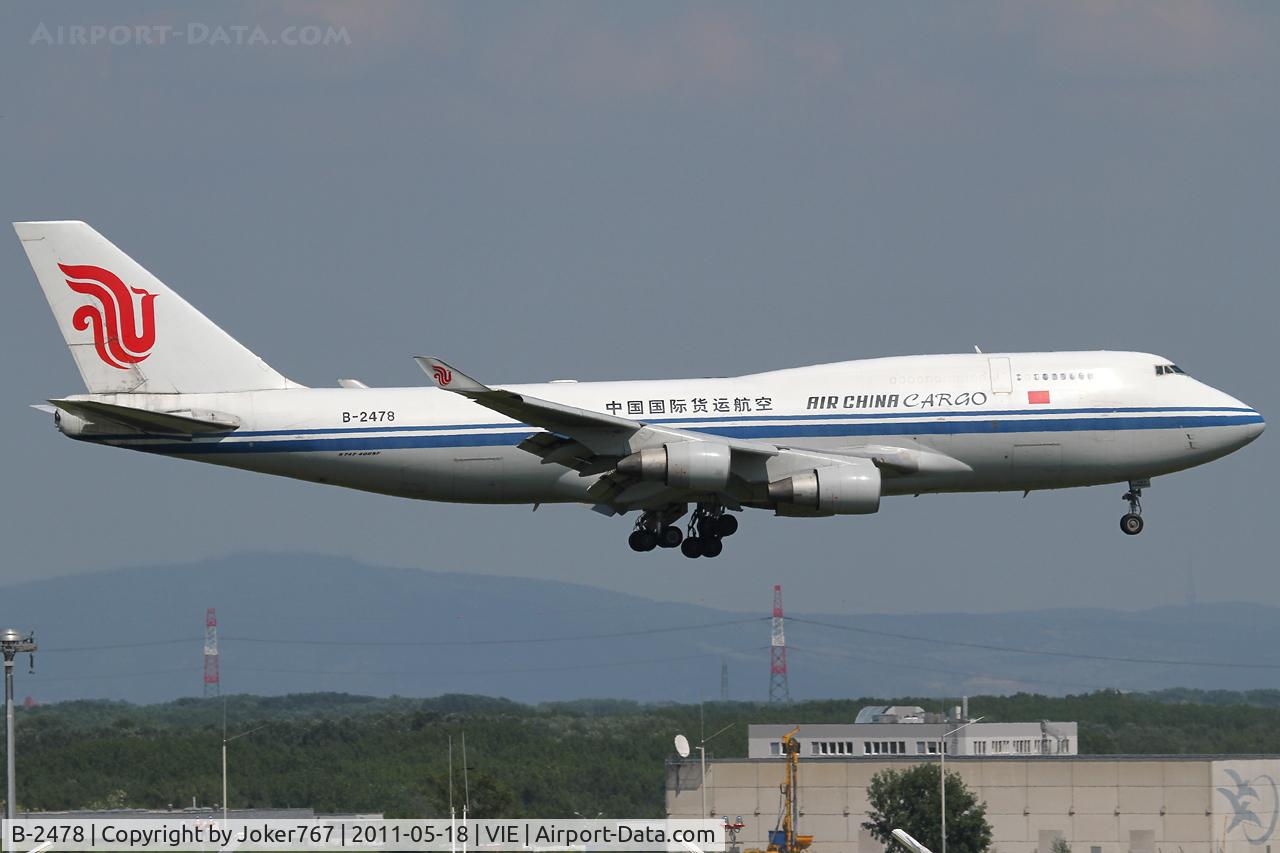 B-2478, 1991 Boeing 747-433M C/N 25075, Air China Cargo