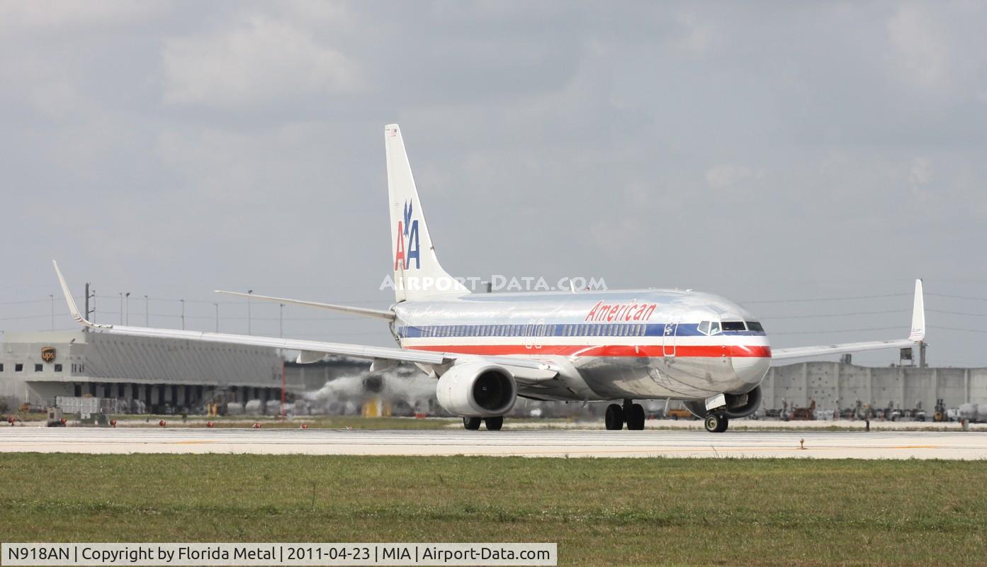 N918AN, 1999 Boeing 737-823 C/N 29519, American 737-800