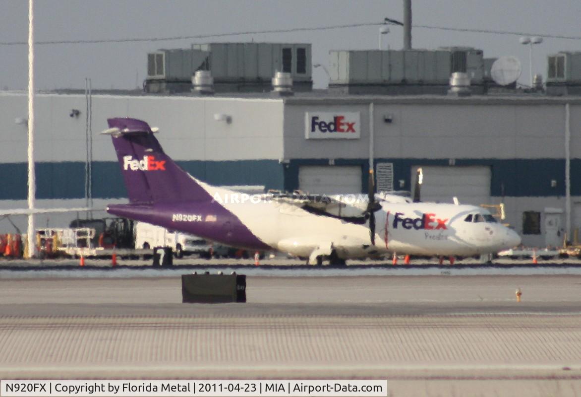N920FX, 1992 ATR 42-300 C/N 325, Fed Ex ATR 42