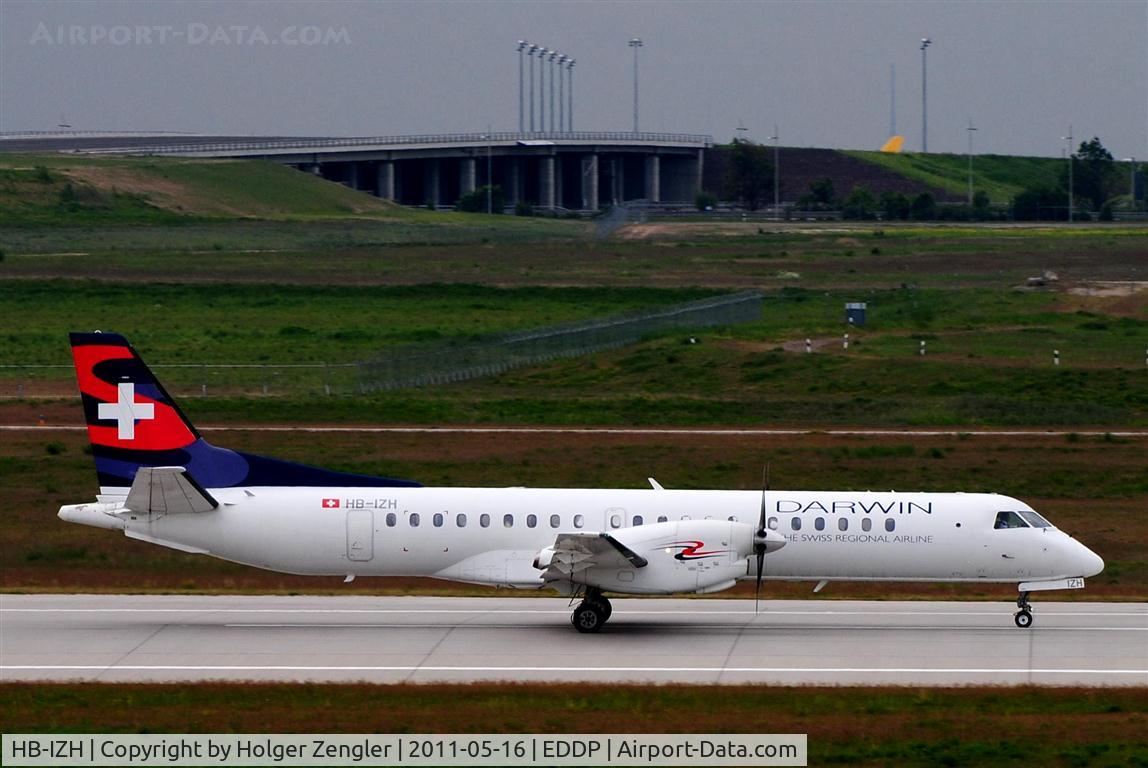HB-IZH, 1994 Saab 2000 C/N 2000-011, A rare visitor from italian Switzerland.