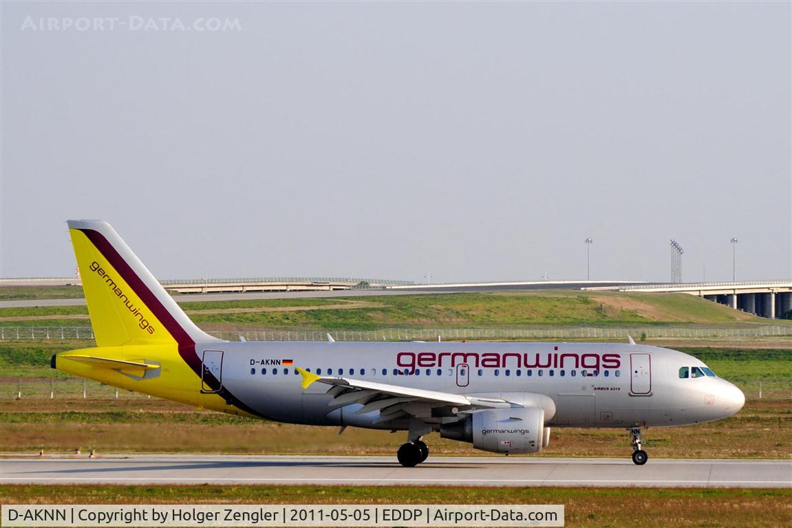 D-AKNN, 1999 Airbus A319-112 C/N 1136, Arrival from CGN.