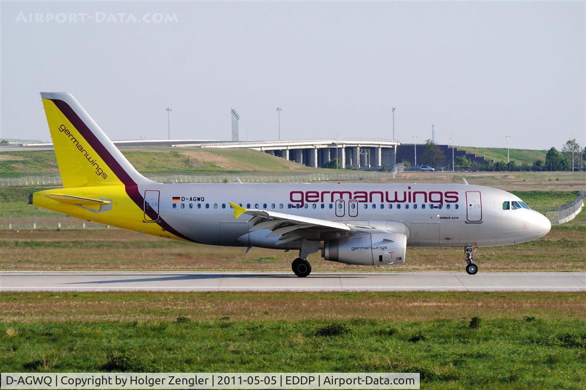 D-AGWQ, 2010 Airbus A319-132 C/N 4256, Arrival from Stuttgart.