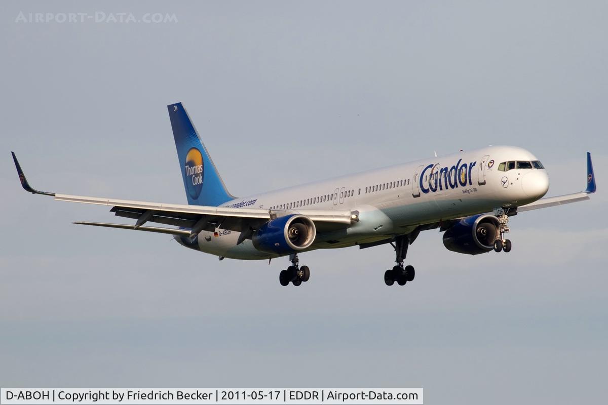 D-ABOH, 1999 Boeing 757-330 C/N 30030, on final RW27