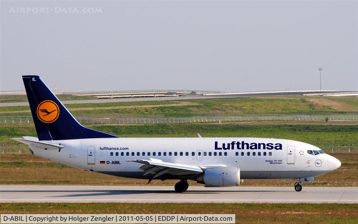D-ABIL, 1991 Boeing 737-530 C/N 24824, FRA shuttle is taxiing to parking position.
