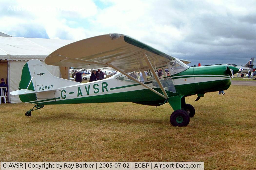G-AVSR, 1967 Beagle D-5/180 Husky C/N 3689, Beagle D.5/180 Husky [3689] Kemble~G 02/07/2005