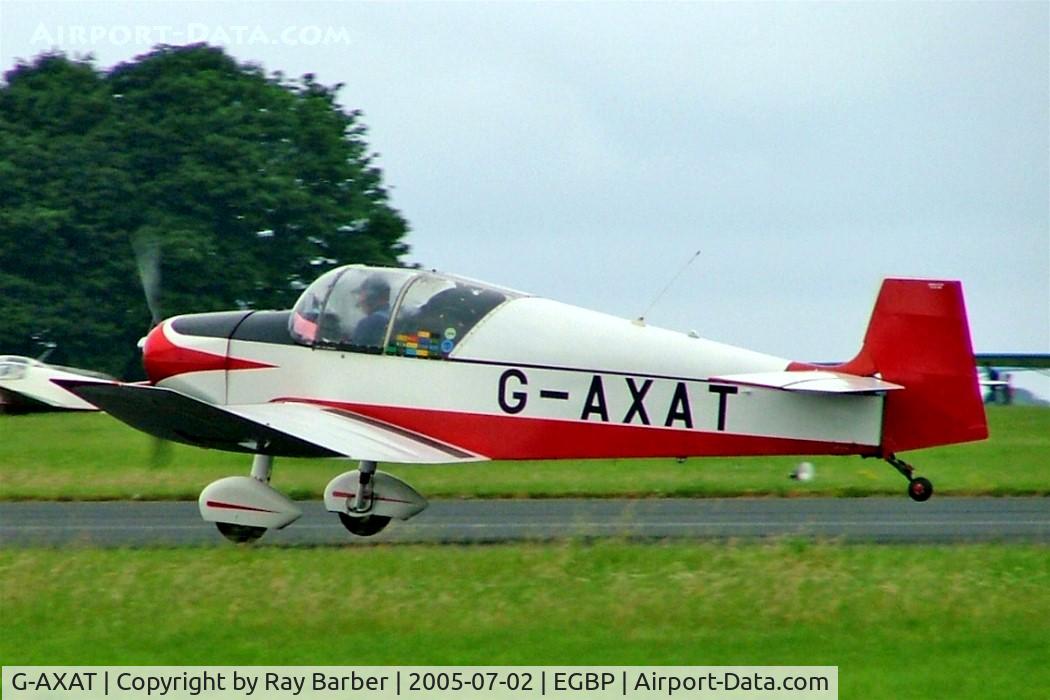 G-AXAT, 1958 Jodel D-117A C/N 836, SAN Jodel D.117A Gran Tourisme [836] Kemble~G 02/07/2005