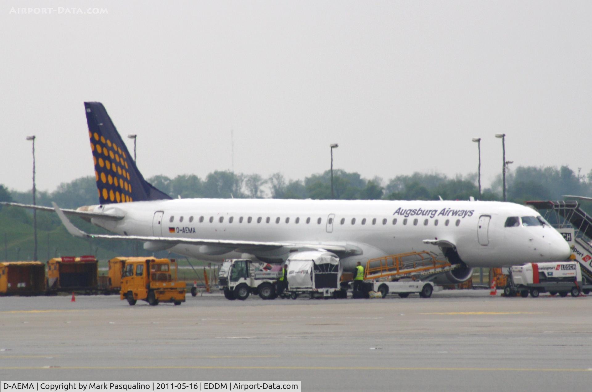 D-AEMA, 2009 Embraer 195LR (ERJ-190-200LR) C/N 19000290, ERJ-190-200LR