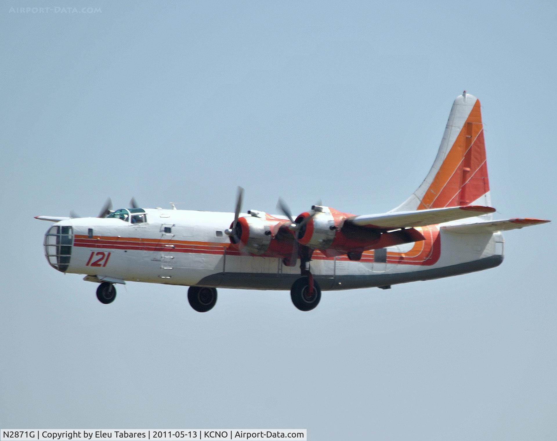 N2871G, Consolidated Vultee P4Y-2 Privateer C/N 66302, Taken at Chino Airport, Chino, California.