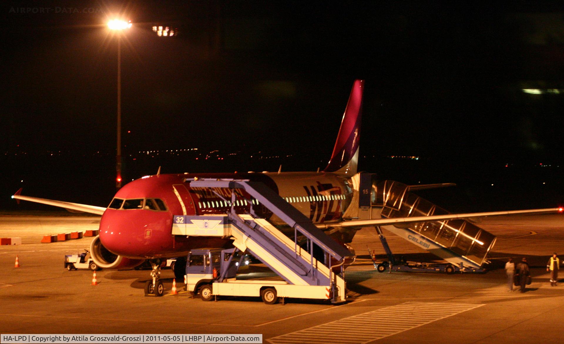 HA-LPD, 2002 Airbus A320-233 C/N 1902, Budapest International Airport Ferihegy One Terminal