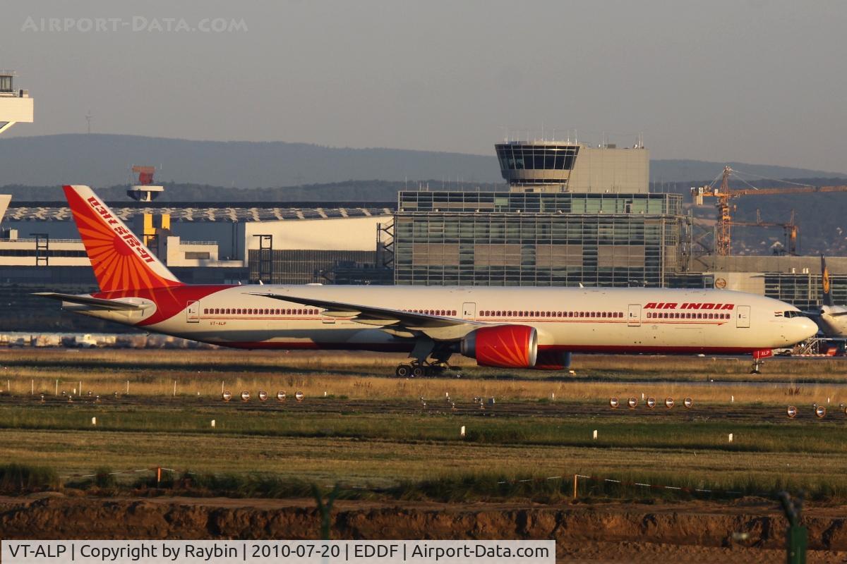 VT-ALP, 2009 Boeing 777-337/ER C/N 36314, 2nd of 4 Air India T7 this day