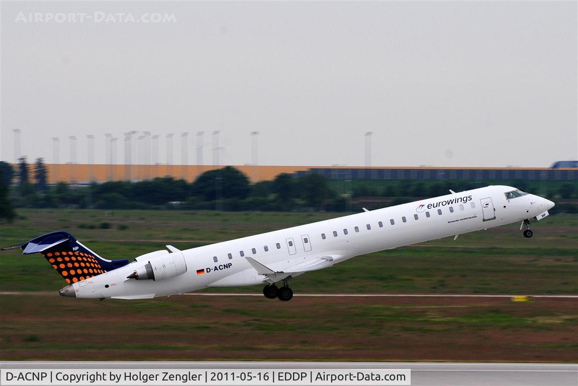 D-ACNP, 2010 Bombardier CRJ-900LR (CL-600-2D24) C/N 15259, Take-off on two six right, heading DUS.