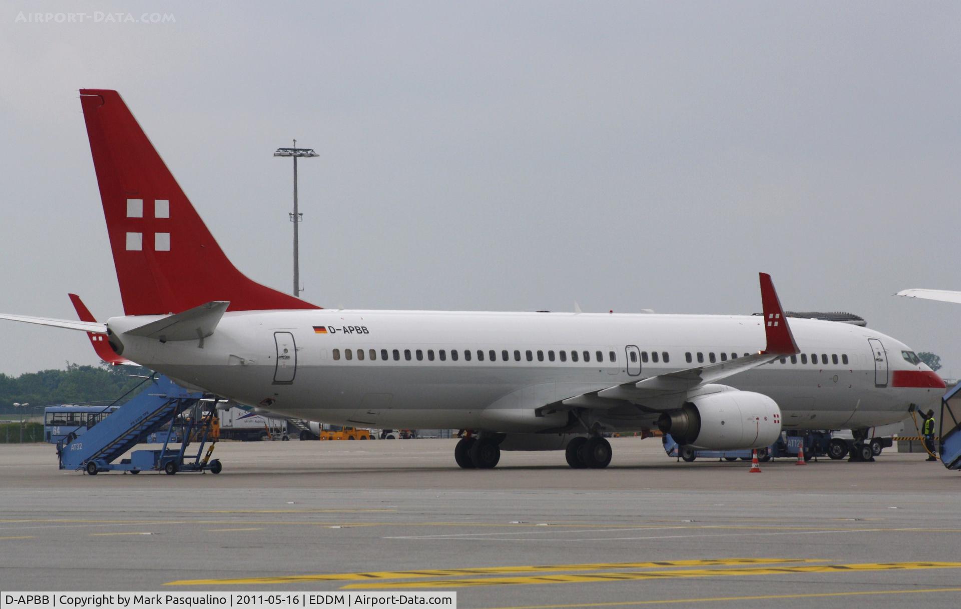 D-APBB, 2008 Boeing 737-8Q8 C/N 35278, Boeing 737-800