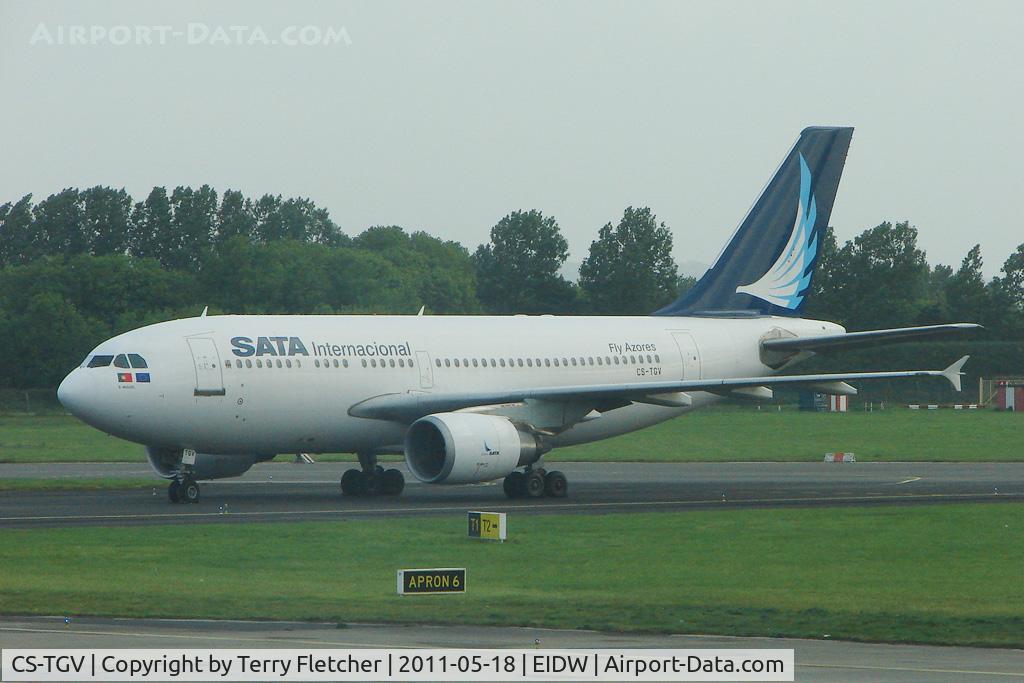 CS-TGV, 1992 Airbus A310-304 C/N 651, Football Charter in connection with the 2011 EUFA Cup Final held in Dublin between Portuguese teams , Porto and Braga