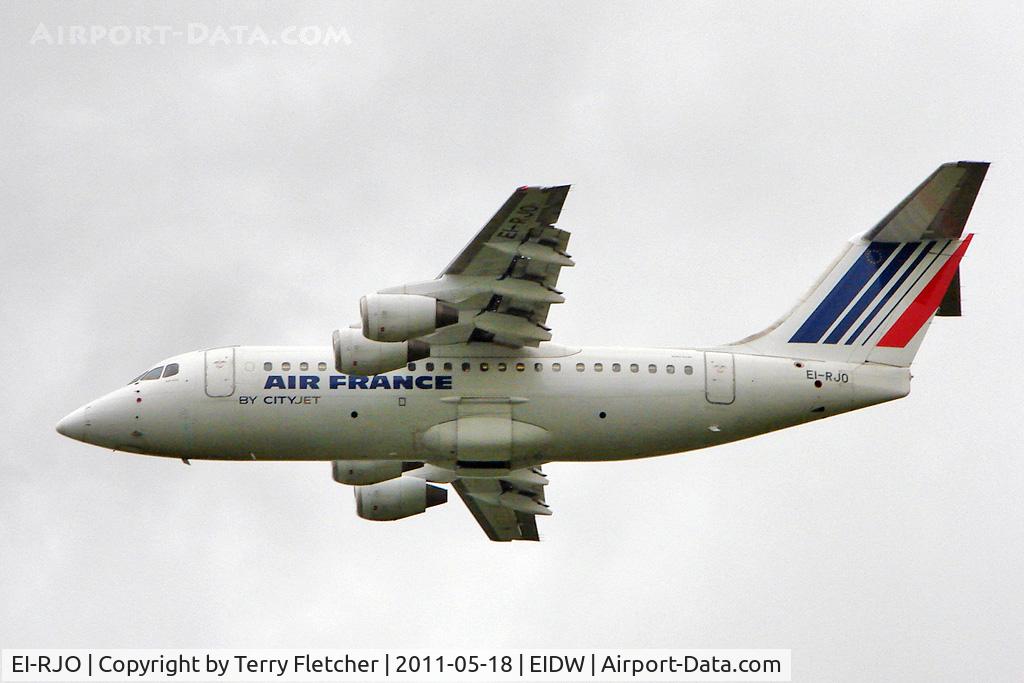 EI-RJO, 1999 British Aerospace Avro 146-RJ85A C/N E2352, Air France / Cityjet RJ85 at Dublin