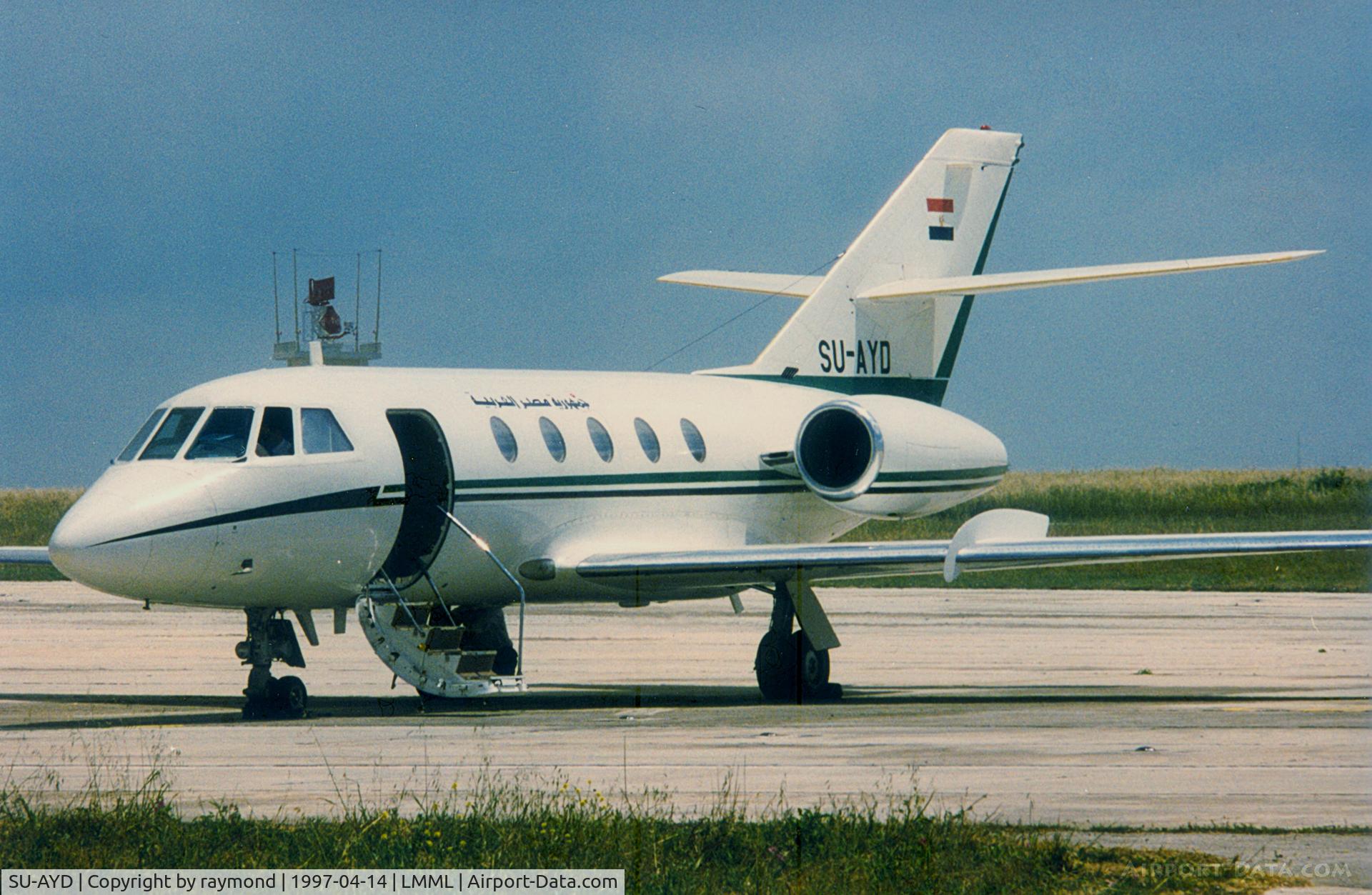 SU-AYD, Dassault Falcon (Mystere) 20E-5 C/N 361, DA20 SU-AYD Government of Eygpt