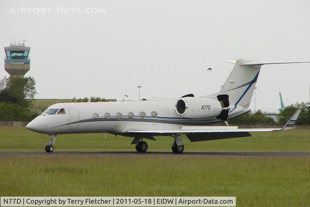 N77D, 1998 Gulfstream Aerospace G-IV C/N 1340, 1998 built Gulf 4 at Dublin