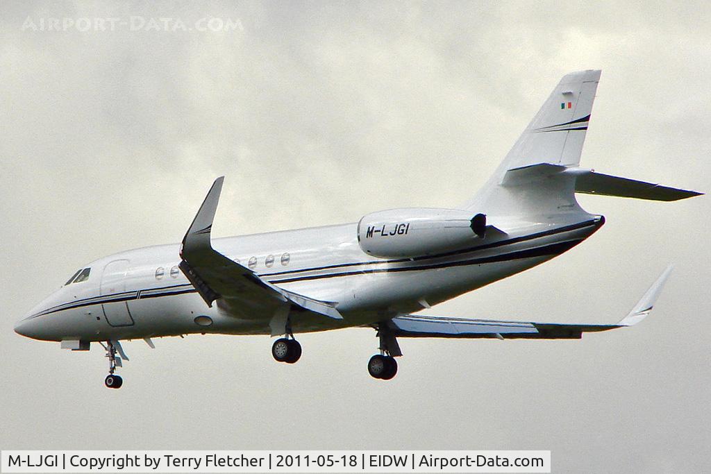 M-LJGI, 2007 Dassault Falcon 2000EX C/N 143, Falcon 2000EX at Dublin
