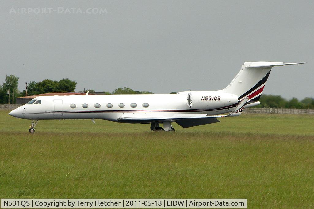 N531QS, 2006 Gulfstream Aerospace GV-SP (G550) C/N 5133, Netjets G550 at Dublin