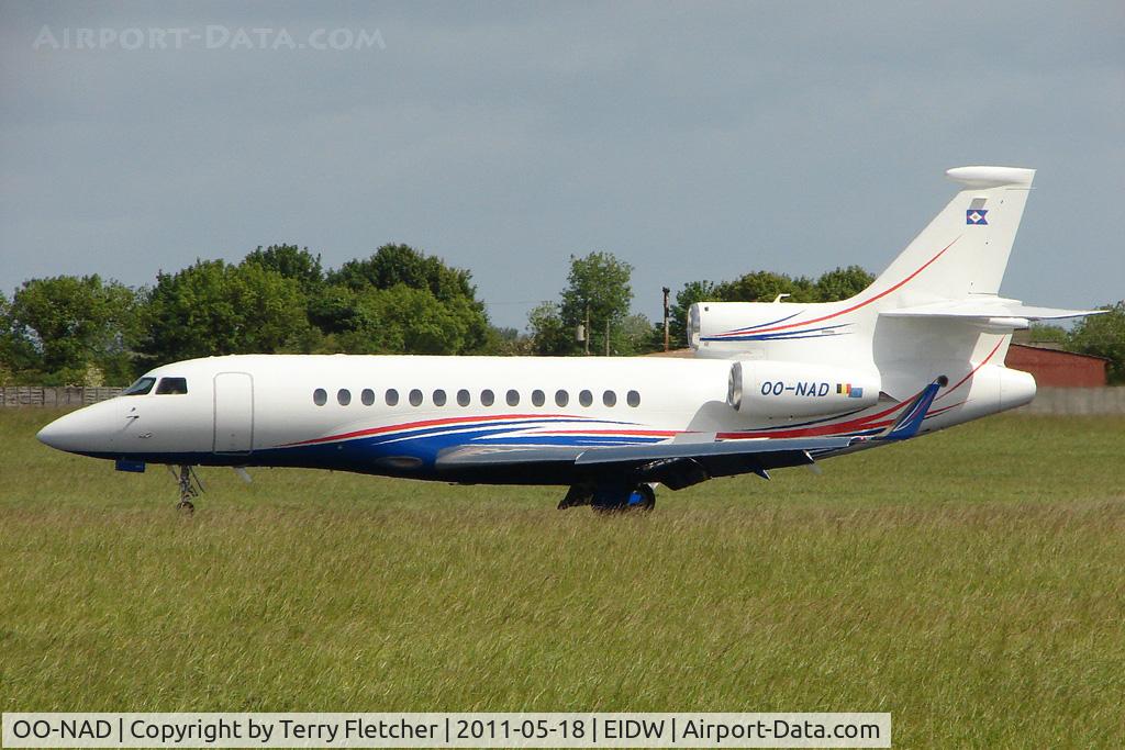 OO-NAD, 2008 Dassault Falcon 7X C/N 41, Belgian Falcon 7X at Dublin