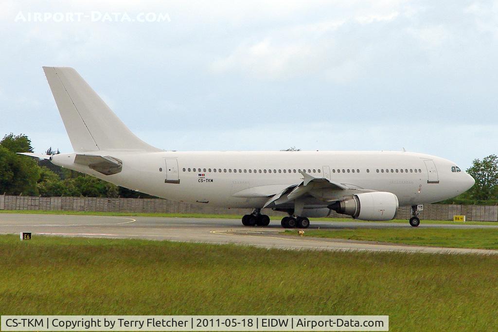 CS-TKM, 1992 Airbus A310-304 C/N 661, Football Charter in connection with the 2011 EUFA Cup Final held in Dublin between Portuguese teams , Porto and Braga