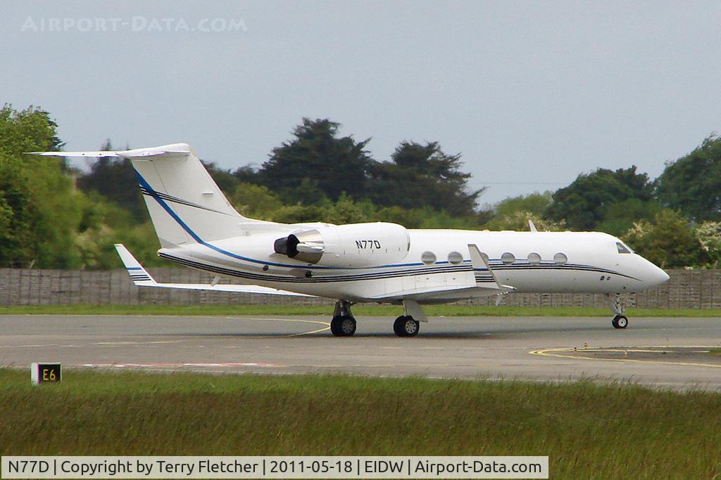 N77D, 1998 Gulfstream Aerospace G-IV C/N 1340, 1998 Gulf 4 at Dublin