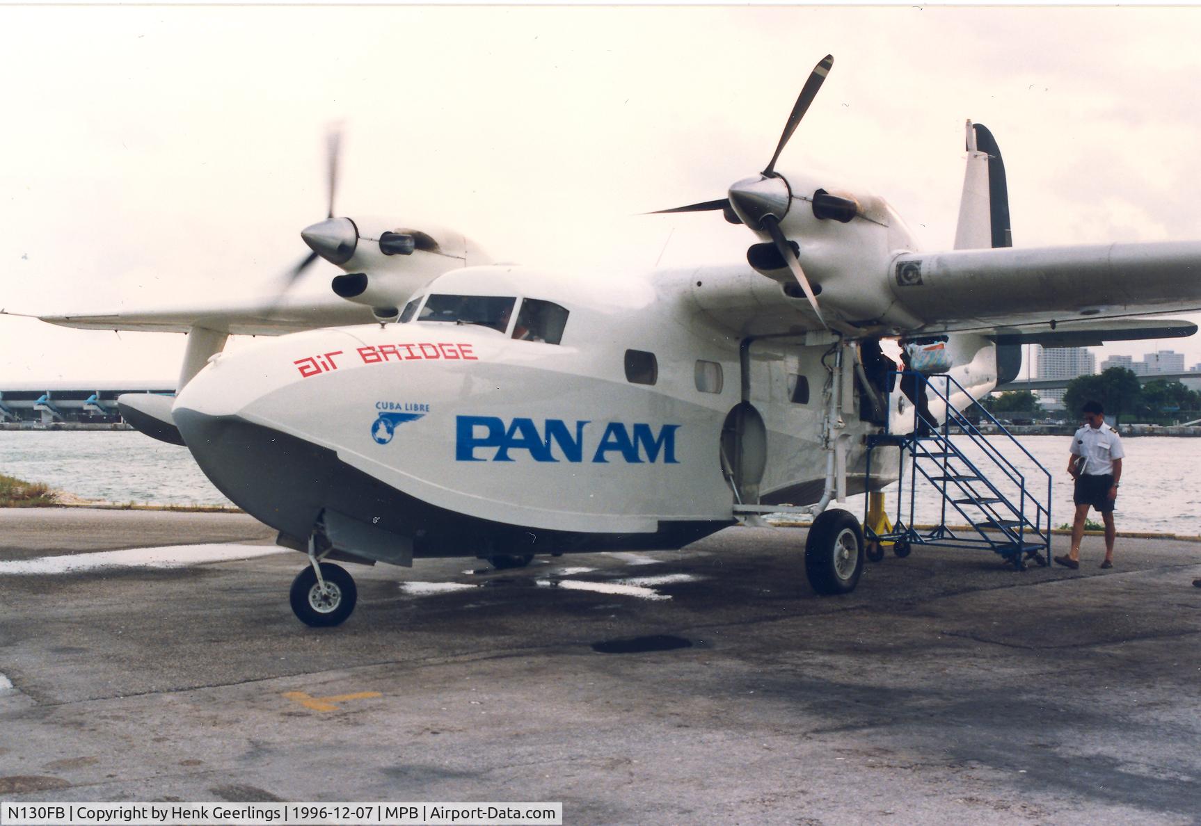 N130FB, 1947 Grumman G-73 Mallard C/N J-30, Ready for departure.

 Chalks Int'l Airline , Pan Am Air Bridge