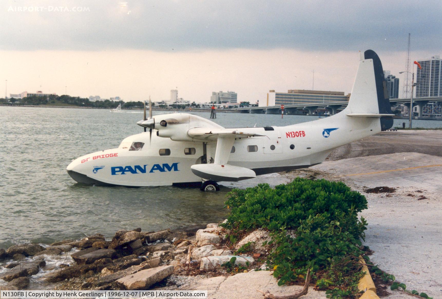 N130FB, 1947 Grumman G-73 Mallard C/N J-30, Departure.  Chalks Int'l Airline , Pan Am Air Bridge