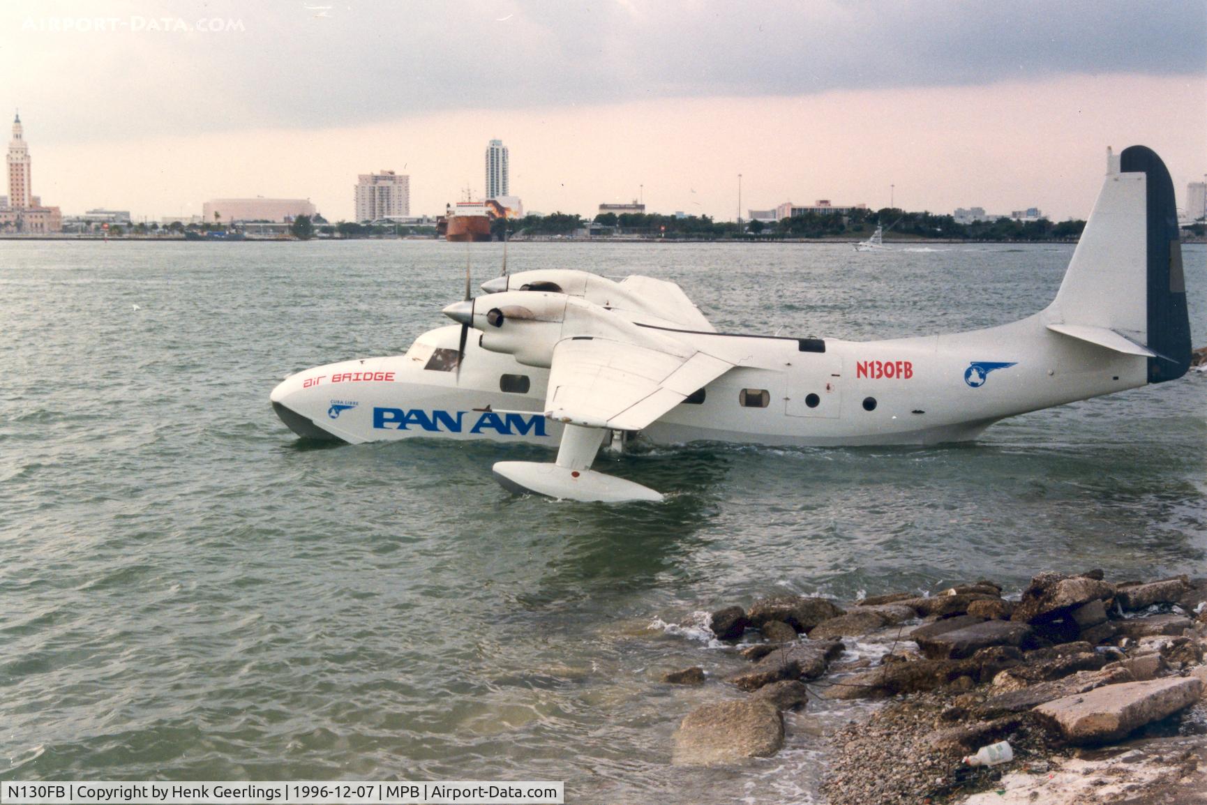 N130FB, 1947 Grumman G-73 Mallard C/N J-30, Chalks Int'l Airline , Pan Am Air Bridge