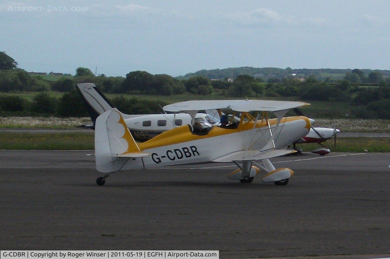 G-CDBR, 2004 Stolp SA-300 Starduster Too C/N PFA 035-13036, Taxying prior to departure.