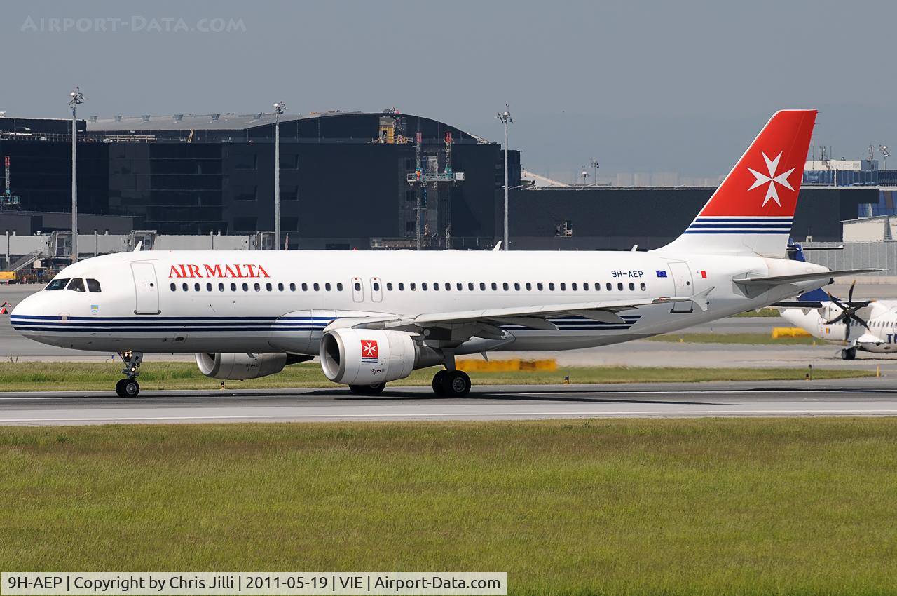 9H-AEP, 2007 Airbus A320-214 C/N 3056, Air Malta