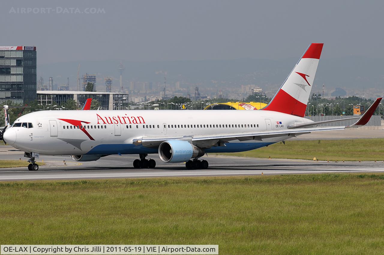 OE-LAX, 1992 Boeing 767-3Z9/ER C/N 27095, Austrian Airlines