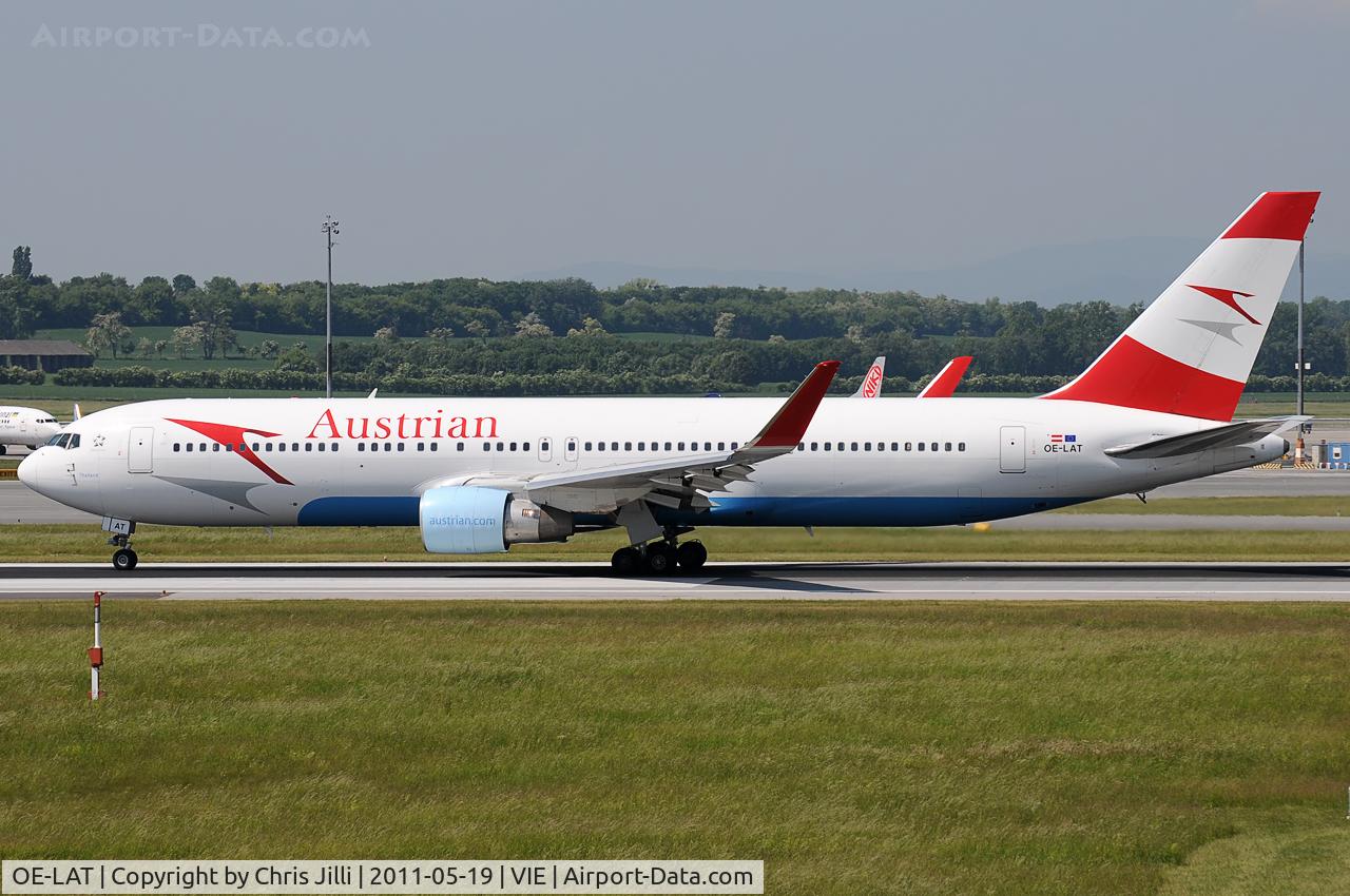 OE-LAT, 1991 Boeing 767-31A C/N 25273, Austrian Airlines