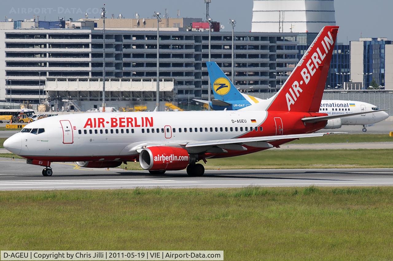 D-AGEU, 1998 Boeing 737-75B C/N 28104, Air Berlin