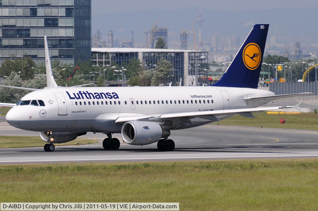 D-AIBD, 2010 Airbus A319-112 C/N 4455, Lufthansa