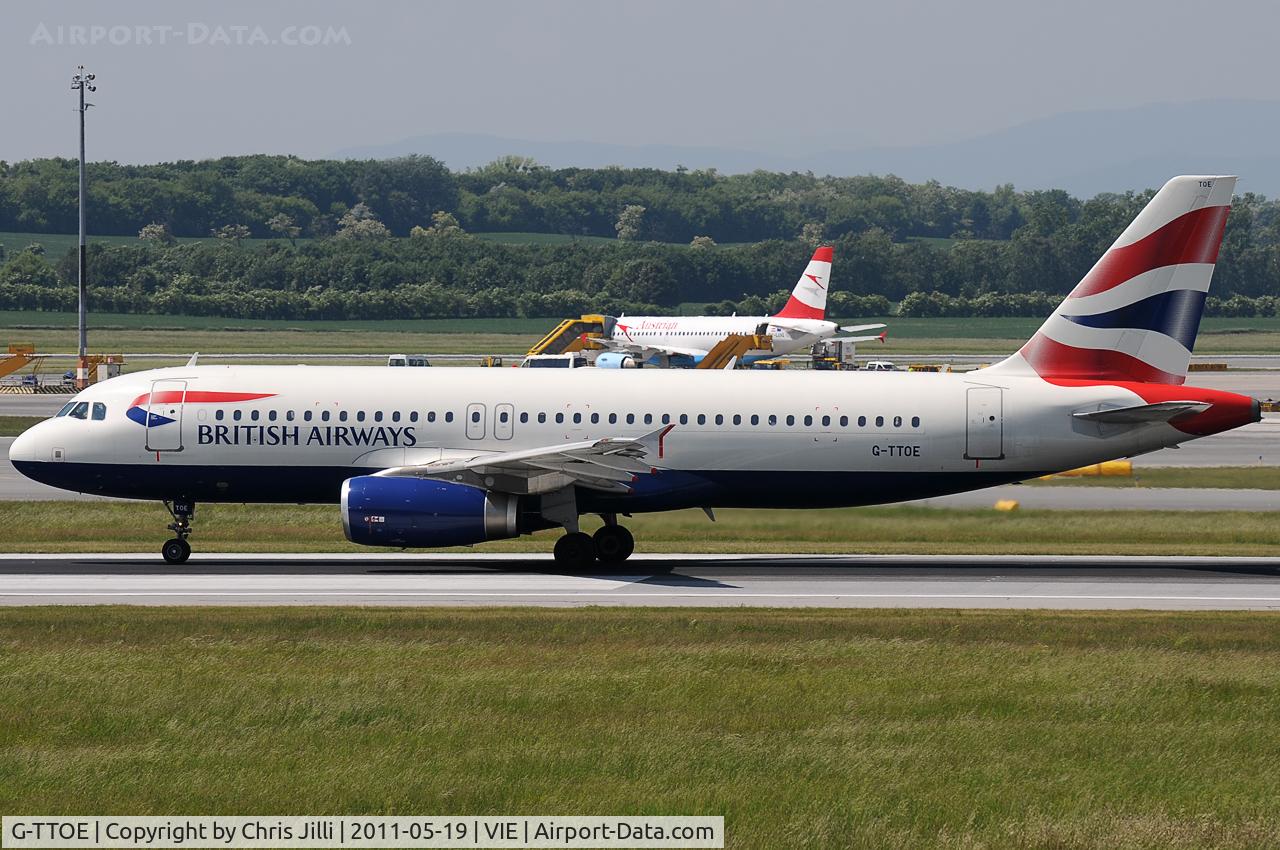 G-TTOE, 2002 Airbus A320-232 C/N 1754, British Airways