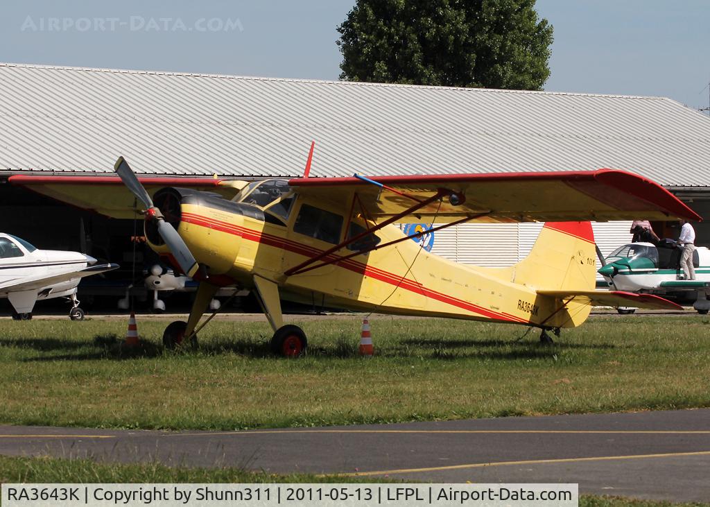 RA3643K, PZL-Okecie PZL-101A Gawron C/N 96180, Parked...