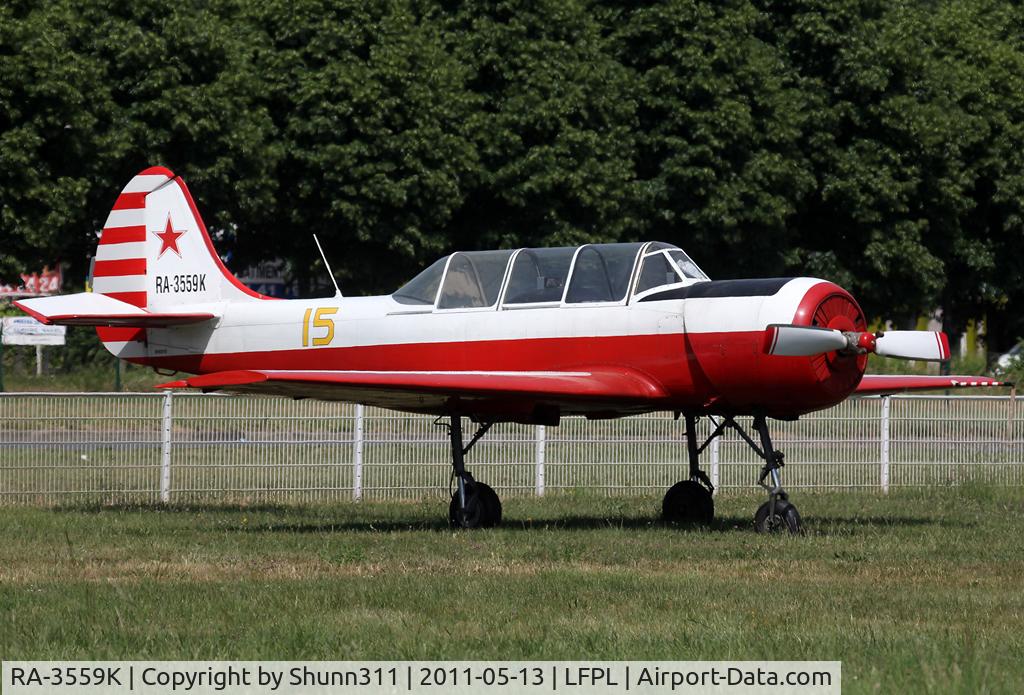 RA-3559K, Yakovlev Yak-52 C/N 866915, Parked...
