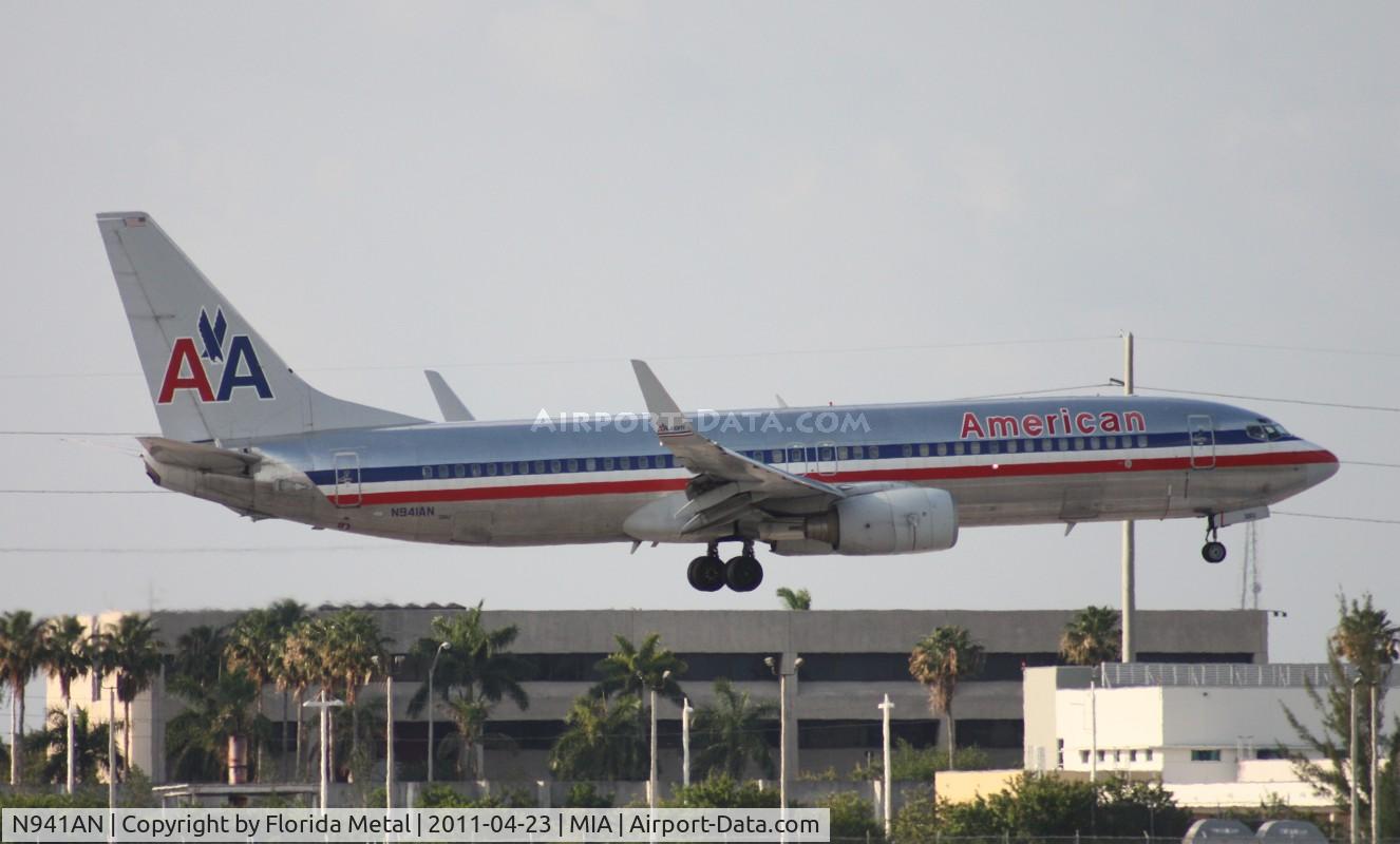 N941AN, 2000 Boeing 737-823 C/N 29534, American 737-800