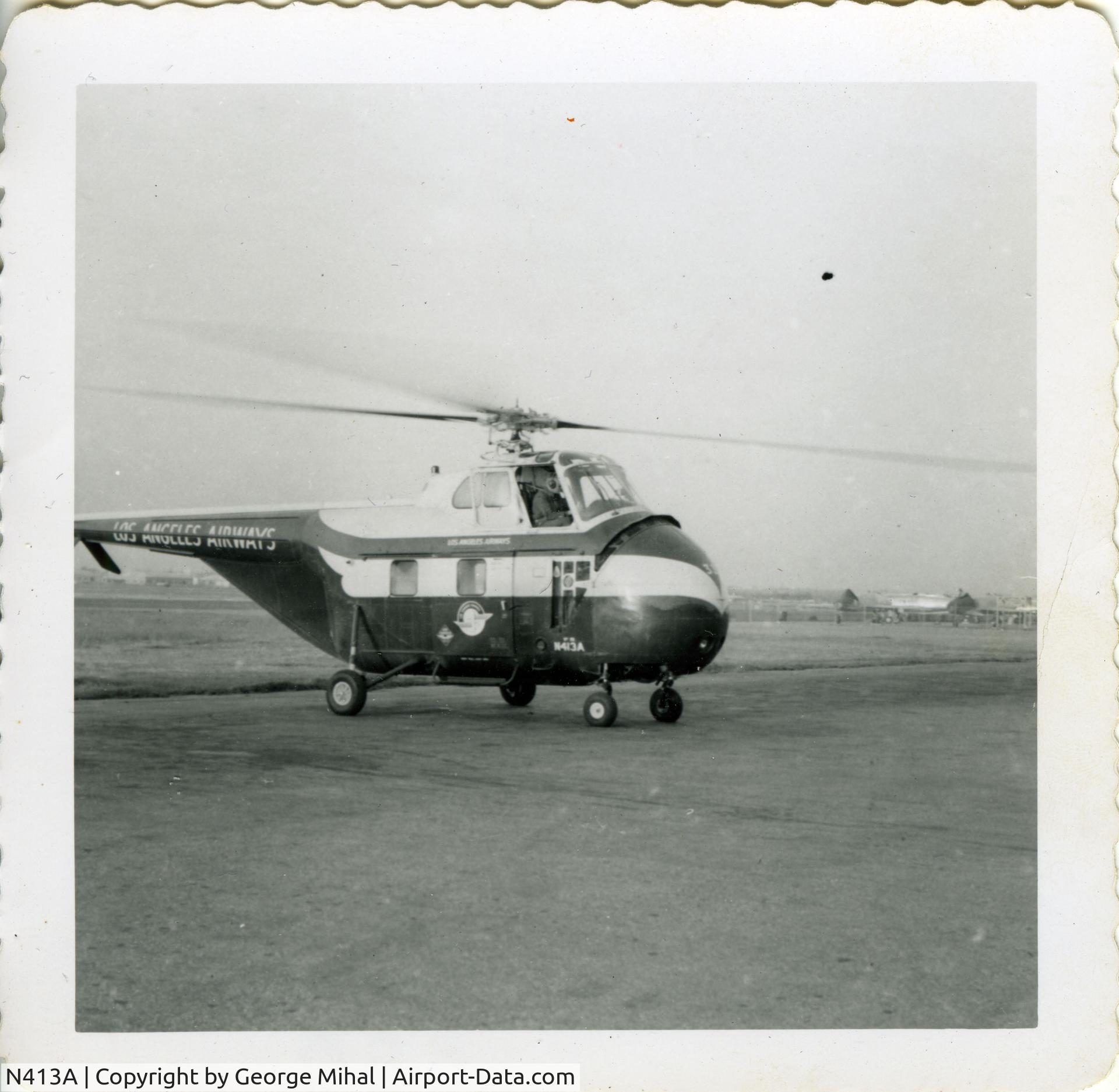 N413A, 1952 Sikorsky S-55 C/N 55160, Found this photo in with some other aircaft images.