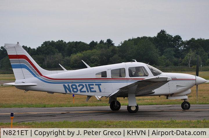 N821ET, Piper PA-28R-201T Cherokee Arrow III C/N 28R-7703147, Runup- Runway 20, KHVN