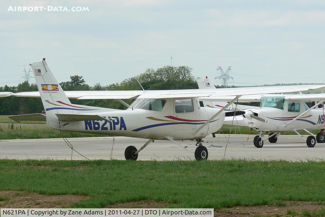 N621PA, 1979 Cessna 152 C/N 15284171, US Aviation Academy Cessna 152 at Denton Muncipal