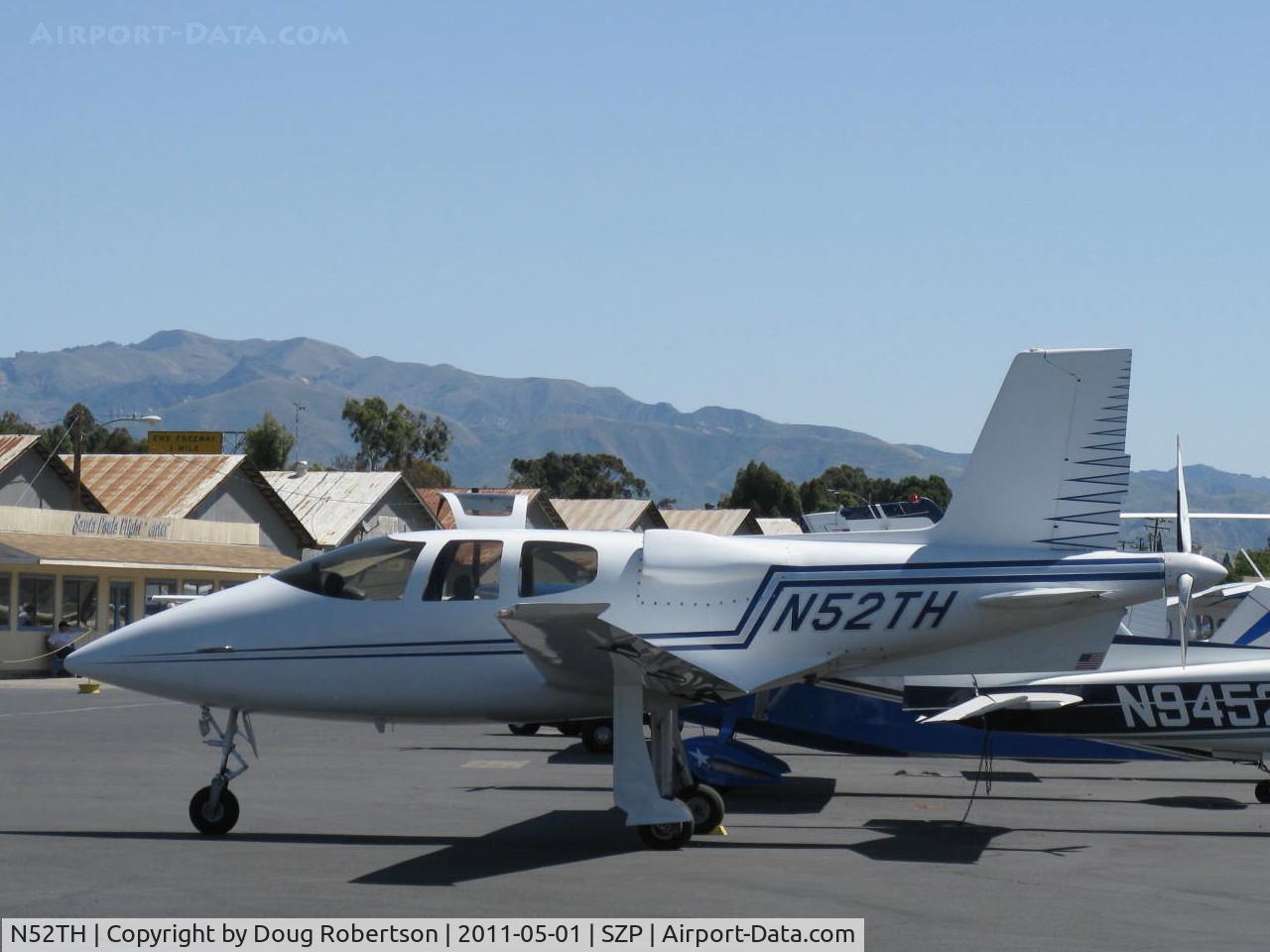 N52TH, 1999 Cirrus VK-30 C/N 143, 1999 Hastings Cirrus Design VK-30, Continental IO-550 300 Hp pusher. Cirrus Design sold 34 VK-30 kits, this is the first one completed and flying after 9 year build. Ten are flying.