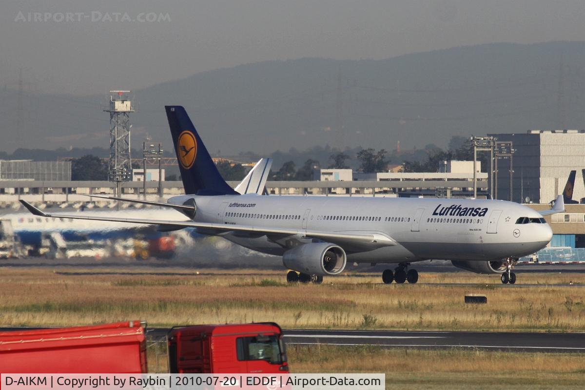 D-AIKM, 2008 Airbus A330-343X C/N 913, I hate construction works on an airport!